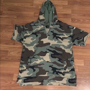 Pacsun Cano short sleeve hoodie L— fits like XL